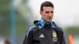 Scaloni habló en la previa del choque ante Brasil.