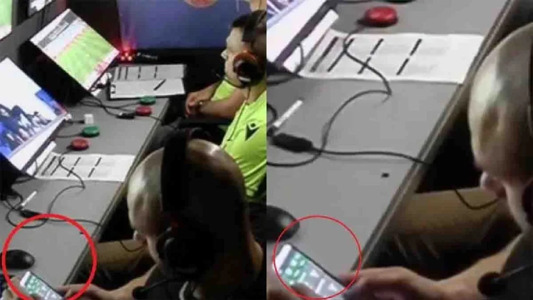 Escándalo con el VAR en el fútbol búlgaro.