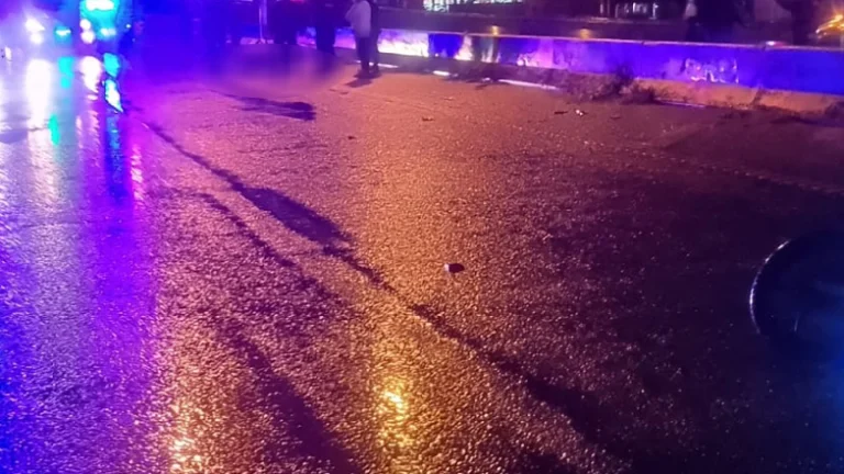 Joven muerto en Zona Noroeste tras accidente.