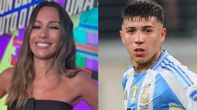 Pampita negó un romance con Enzo Fernández.