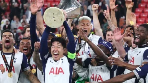 Tottenham es el campeón de la Europa League.