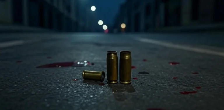 Joven baleado en Capitán Bermúdez.