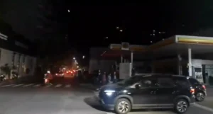 Corte de luz en el centro de Rosario.