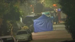 Femicidio y suicidio en Moreno.