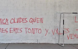 Proponen acciones para borrar pintadas con mensajes de odio.