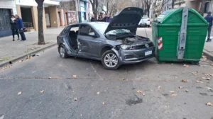 Miembro de Los Menores detenido tras choque en el macrocentro.
