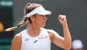 Solana Sierra sigue dejando huella en Wimbledon.