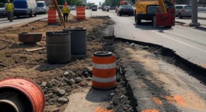 Cortes de calles en el centro por obras.