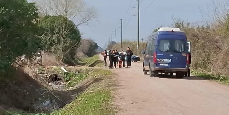 Encuentran cuerpo incinerado en Monte Vera.