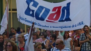 Docentes de la UNR van al paro.