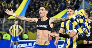 Gracias a Di María, Central ganó otro clásico rosarino.