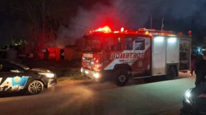 Incendio en una casa de Zona Noroeste.