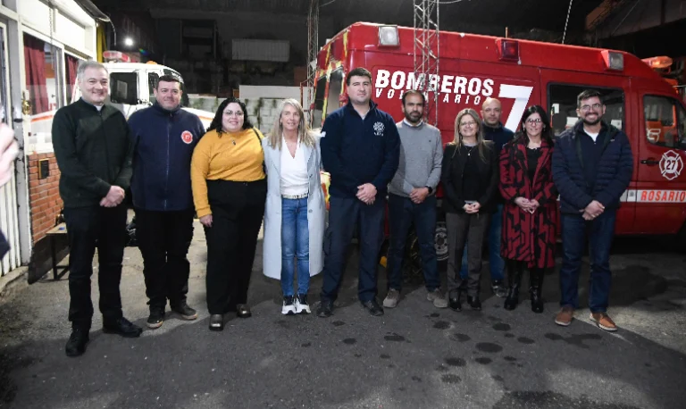 La Municipalidad firmó un acuerdo con Bomberos Voluntarios.
