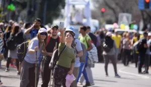 Arrancó la peregrinación a San Nicolás.