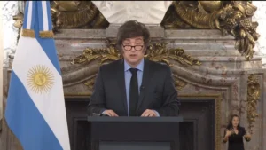 Milei presentó el Presupuesto 2026.