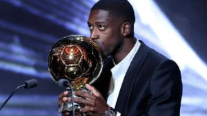 Dembélé ganó el Balón de Oro.