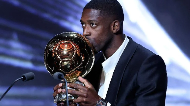 Dembélé ganó el Balón de Oro.