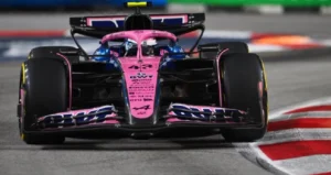 Colapinto terminó 16° en el Gran Premio de Singapur.