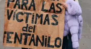Marcha por el fentanilo contaminado en Rosario.