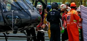 Impactante accidente en el motociclismo Moto 3.