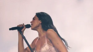 Dua Lipa homenajeó a Soda Stereo.