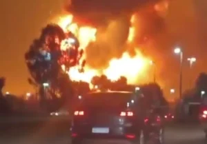 Impresionante explosión en una fábrica agroquímica de Ezeiza.