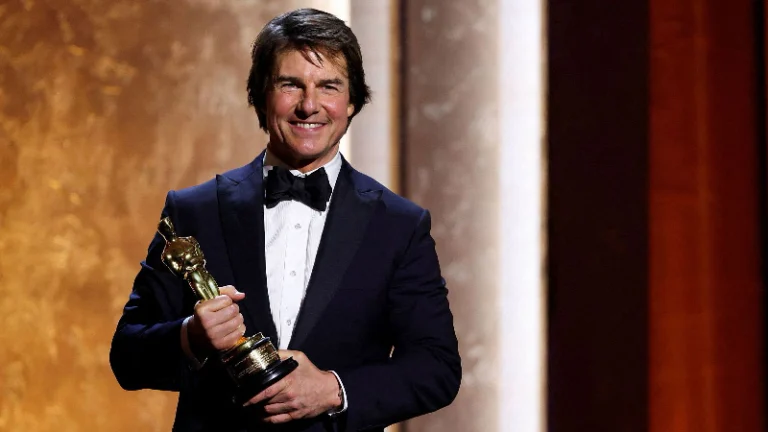Tom Cruise ganó un Oscar honorífico por su trayectoria.