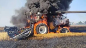 Seguidilla de incendios en zonas rurales de Santa Fe