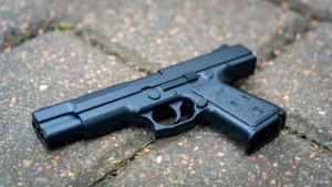 Chofer de grúa portaba un arma de juguete en Pueblo Esther