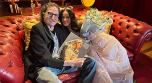 Rosalía visitó a Charly García