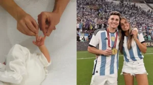 Nació Amadeo, el hijo de Julián Álvarez y Emilia Ferrero