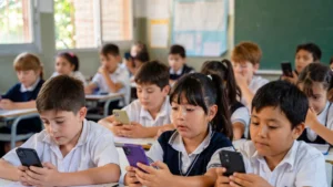 Santa Fe busca prohibir los celulares en las escuelas
