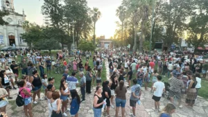 Marcha en Santo Tomé por el crimen de Jeremías Monzón