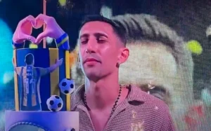 Ángel Di María celebra su cumpleaños junto a familiares y amigos