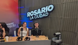 Representantes de la masonería rosarina en "De Acá"