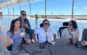 Lara Ghione en el programa De Acá