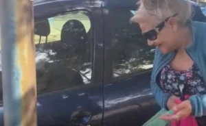 La abuela Susana se volvió viral por confundirse el auto de su nieta