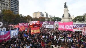 Masiva marcha nacional por el 11 aniversario de Ni Una Menos
