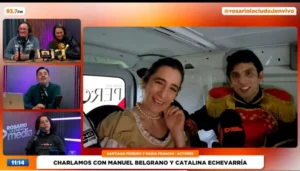 Manuel Belgrano y Catalina Echavarría en Rosario La Ciudad