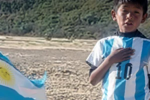 El chico boliviano fanático de la Selección Argentina