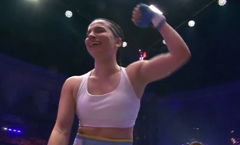 La rosarina Angie Velasco, ganadora en La Gran Velada VI