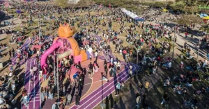 Fan Fest de los Juegos Suramericanos en Rosario