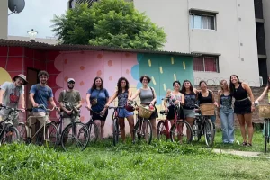 Bicicleteada por el barrio Abasto en Rosario