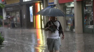 Rige un alerta amarillo por tormentas fuertes para este miércoles en Rosario