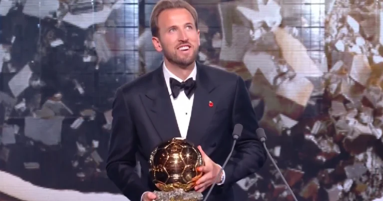 Harry Kane ganó el Balón de Oro 2026