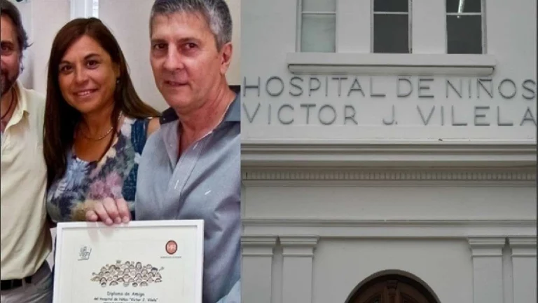 El silencioso trabajo solidario de Jorge Messi con el Hospital de Niños Vilela