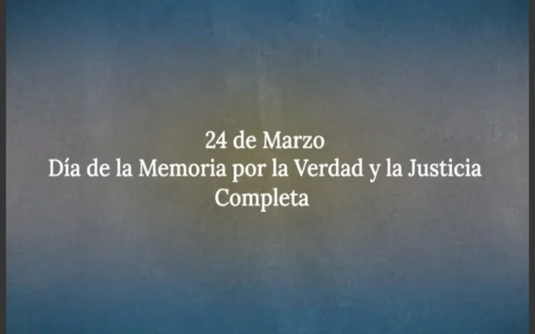 24 de marzo: video del gobierno “por la Memoria, la Verdad y la Justicia Completa”