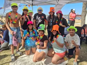 700 jóvenes participaron de “Primavera Joven” en el balneario La Florida