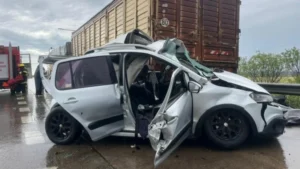siniestro faltal a la altura de cañada de Gómez