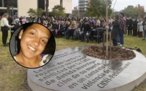 Acto de reparación estatal por Vanesa Soledad Celma